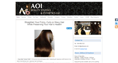 Desktop Screenshot of aoibeauty.com